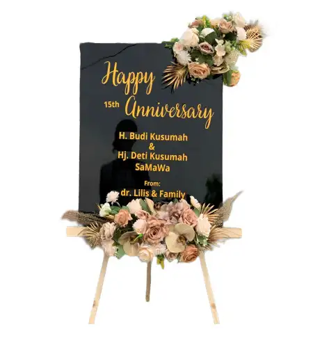 Papan Bunga Akrilik Buntet