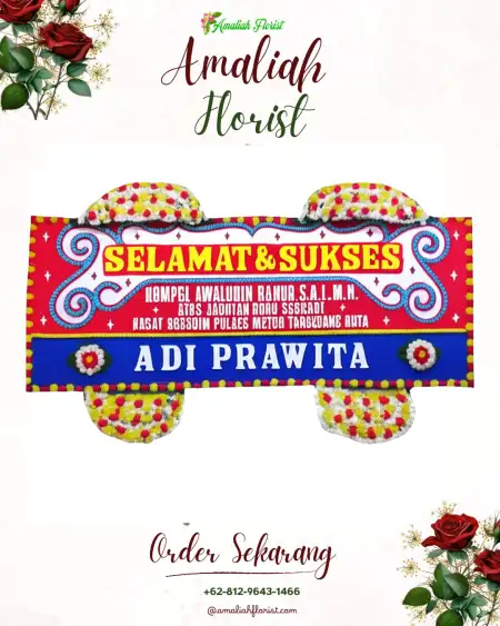 Papan Bunga Ucapan Selamat Buntet